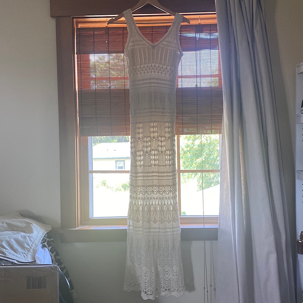 Tasha Polizzi crochet dress